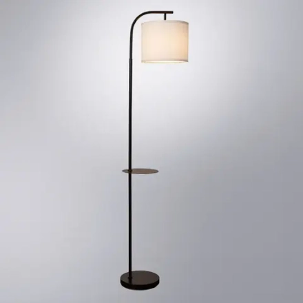 Торшер Arte Lamp CONNOR A4053PN-1BK, 1хE27