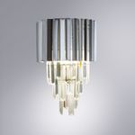 Настенный светильник Arte Lamp MUSCIDA A1004AP-2SI, 2хE14