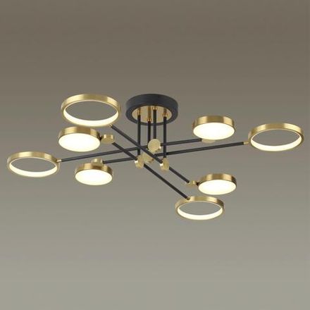 4320/75CL MIDCENT ODL22 345 металл/черный с бронзой Потолочный светильник IP20 LED 65W 2677Лм DENZEL