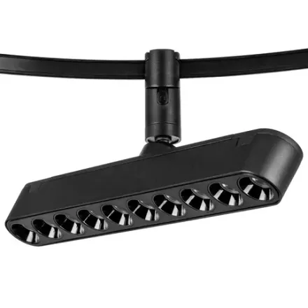 267537 Светильник 48V д/1-фазн трека DUE LED 10W 430LM 24G ЧЕРНЫЙ 3000K IP20 Lightstar
