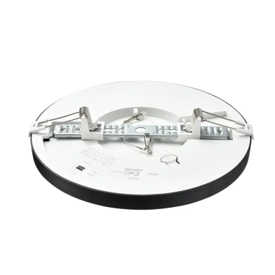 7788/18L MITRA LED SN 537 Светильник пластик/белый/черный LED 18Вт 3000/4000/6500К D225 IP44 CCT/датчик движения NEBULA BLACK