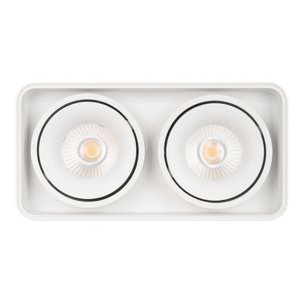 Светильник SP-CUBUS-S195x100-2x8W Warm3000 (WH, 45 deg, 230V) (Arlight, IP20 Металл, 3 года)