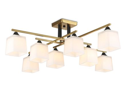Светильник подвесной TR303044/8 CP медь E27/8 max 60W 820*820*260