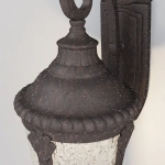 Уличный настенный светильник (бра) Гоири / Goiri E27х1 60Вт IP44, O029WL-01BZ. TM Maytoni