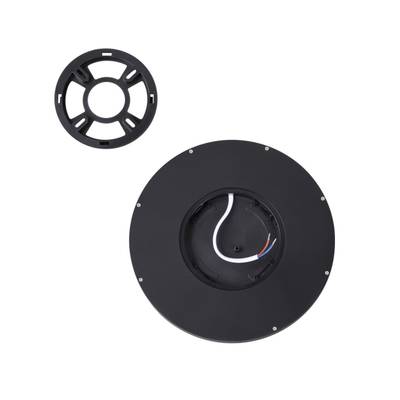 7660/18L MITRA LED SN 54 Светильник пластик/белый/черный LED 18Вт 3000/4000K D230 IP40 ALFA BLACK