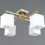 IL0617-4CSQ-25 GD NAPLES светильник потолочный