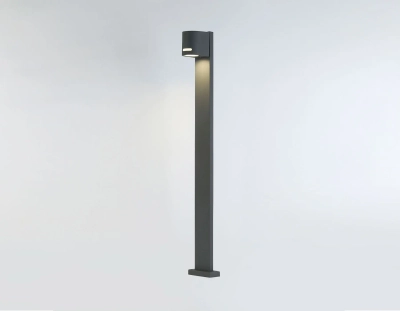 Светильник уличный ландшафтный ST3752 GR серый IP54 GU10 max 35W 136*105*800