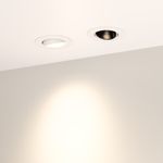 Светильник MS-FORECAST-BUILT-TURN-R82-8W Warm3000 (WH-WH, 32 deg, 230V) (Arlight, IP20 Металл, 5 лет)