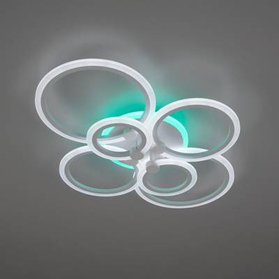 Citilux Сента CL237B160E RGB Люстра с пультом Белая