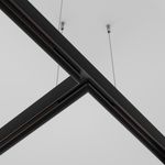 Коннектор Т-образный Exility накладной черный, TRA034CT-41B. TM Maytoni
