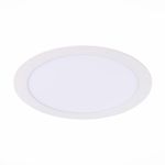 ST209.538.18 Св-к встр. Белый LED 1*18W 3000K 1 296Lm Ra80 110° IP20 D225xH8 90-265V
