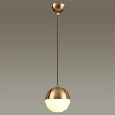 4960/1 PENDANT ODL22 471 античн.бронза/металл/белый/стекло Подвес E27 1*40W PINGA