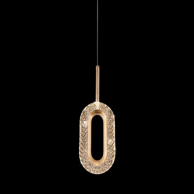 Подвесной светильник Arte Lamp OVALE A2489SP-1GO, 1хLED