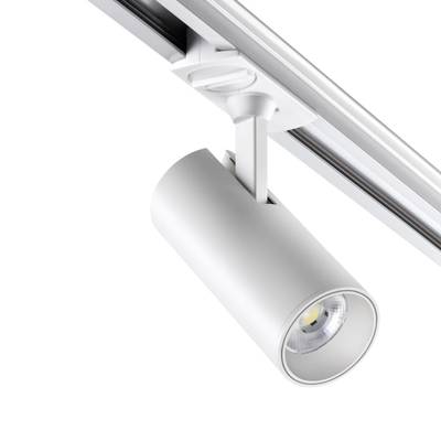 359147 PORT NT23 091 белый Светильник трековый однофазный двухжильный IP20 LED 15W 220V 3000К 1440Лм SELENE