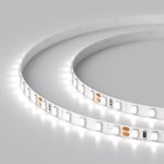 Светодиодная лента RT 2-5000 24V White6000 5mm 2x (3528, 600 LED, LUX) (Arlight, 9.6 Вт/м, IP20)