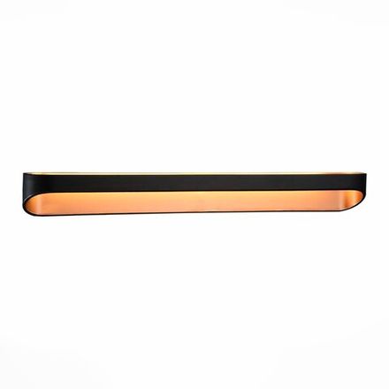 SL582.411.01 Светильник настенный ST-Luce Черный, Золото/Черный, Золото LED 1*18W 4000K