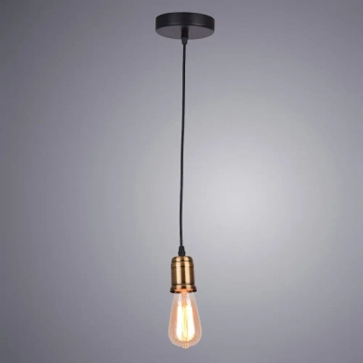 Подвесной светильник Arte Lamp MAZZETTO A4290SP-1BK, 1хE27