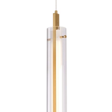 Подвесной светильник Indigo 11067/B/1P Brass, 1хLED