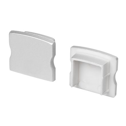 Заглушка LINE-1715 SILVER глухая (Arlight, Пластик)