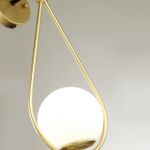 4810/1A PENDANT ODL21 493 золтой/черный/белый Подвес E14 1*40W FLARI