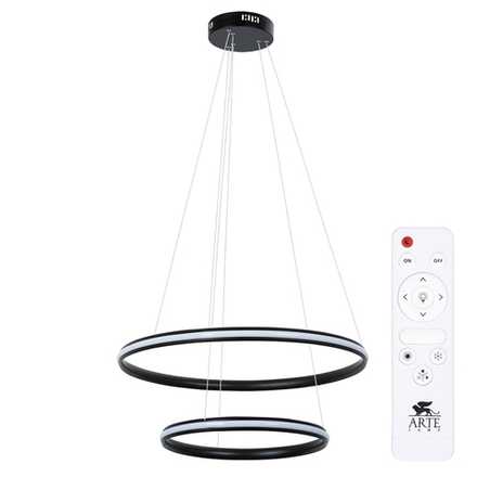 Подвесная люстра Arte Lamp MERIDIANA A2198SP-2BK, 1хLED