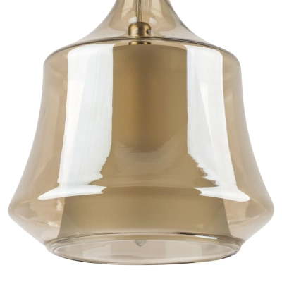 808023 Подвес FORMA 1х10W (led) E14 ШАМПАНЬ/КОНЬЯК