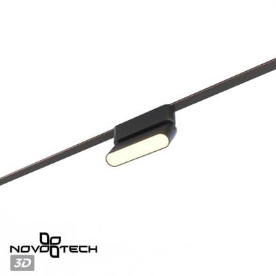 359466 SHINO NT24 101 черный Трековый смарт-светильник для низковольтного шинопровода с двумя режимами работы IP20 LED 6W 24V 3000-6000K EASY