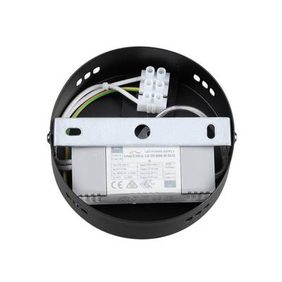 6556/15WL LEDIO LN25 черный/дымчатый/металл/акрил, стекло Бра LED 15W 4000К 220V TRENDY