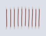Соединитель гибкий двухсторонний COB 12/24V для лент 5mm GS7885 (2 конт.) (10шт. в комплекте)