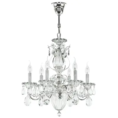 790064 Люстра SCHON 6x60W E14 Silver Lightstar