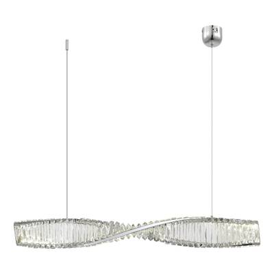 SL6205.113.01 Светильник подвесной ST-Luce Хром/Прозрачный LED 1*21W 3000K