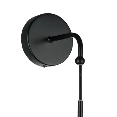 690617 Бра RAMO 1х40W E27 ЧЕРНЫЙ МАТОВЫЙ/БЕЛЫЙ Lightstar