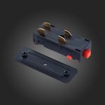 ST015.422.10 Коннектор прямой SKYLINE 220 ST-Luce Черный