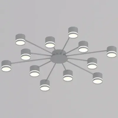 06730-0.3-12 GX53 GREY светильник потолочный Reluce, GX53х12