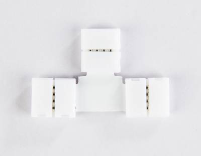 Соединитель T для светодиодной ленты 5050 12/24V (4 конт.) GS7001 (5шт)