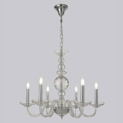 Люстра Crystal Lux ARABESQUE SP6 CHROME 1092/306
