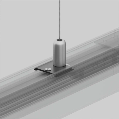 Крепление для троса S35 черное 1 шт., TRA004HP-21B. TM Maytoni