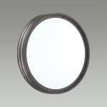7604/CL PALE SN 124 Светильник пластик/белый/венге/хром LED 30Вт 4000К D280 IP43 TROSTO