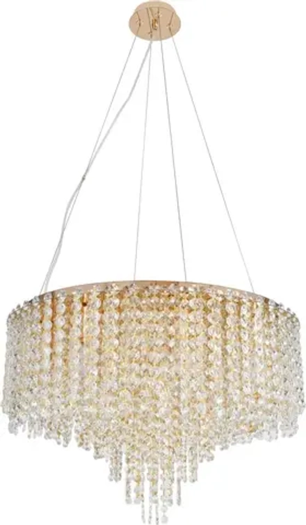 Люстра подвесная Stilfort 2187/03/12P серия Rain of Crystal