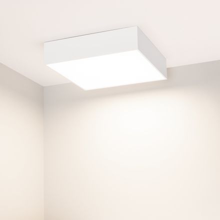 Светильник IM-QUADRO-EMERGENCY-3H-S250x250-28W Day4000 (WH, 120 deg, 230V) (Arlight, IP40 Металл, 2 года)