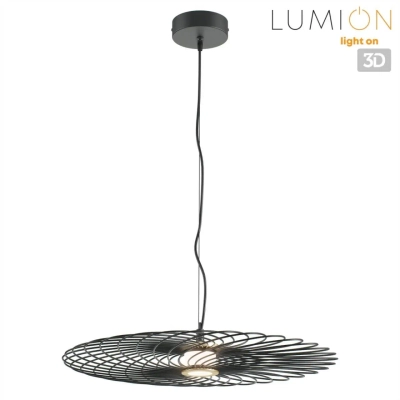 8379/10L LEDIO LN26 299 черный, металл/акрил Подвес LED 10W 3000K 220V CAMOMILE