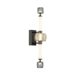5427/28WL L-VISION ODL_EX24 000 черный хром/белый/дымчатый/коньячный/металл/стекло/акрил Бра LED 28W 3000K KLIFF