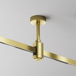 Крепление потолочное Short 78мм с вводом питания Flarity латунь, TRA156C-B1-BS. TM Maytoni