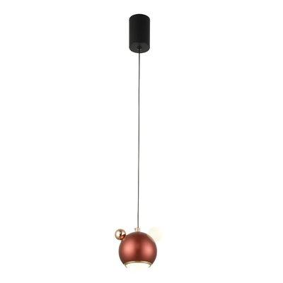 Светильник подвесной Crystal Lux AMIGO SP LED RED 1083/201