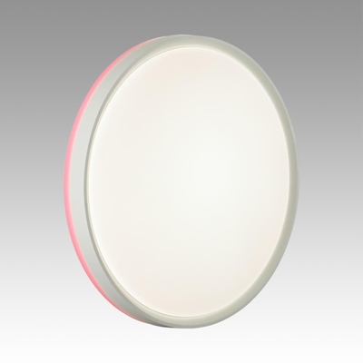 7708/EL COLOR SN 154 Светильник пластик/розовый LED 70Вт 3000-6000К D500 IP43 пульт ДУ KEZO PINK