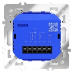 VLS070101 Терморегулятор электронный VOLTUM S70 с индикацией и датчиком, для теплого пола, (белый глянцевый). (ТМ Maytoni)