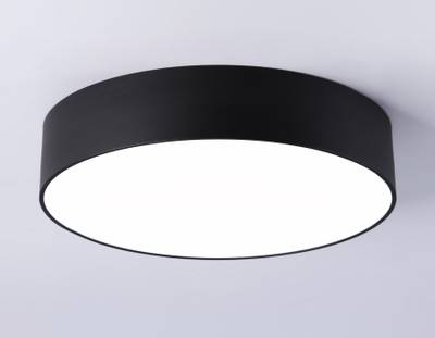 Светильник светодиодный потолочный FV5522 BK черный LED 26W 4200K D220*58 (Без ПДУ)