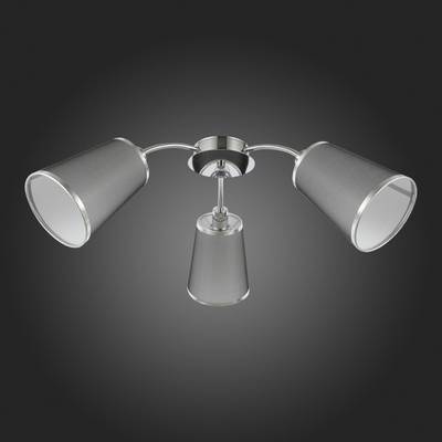 SLE103002-03 Люстра потолочная Хром/Черный E14 3*40W