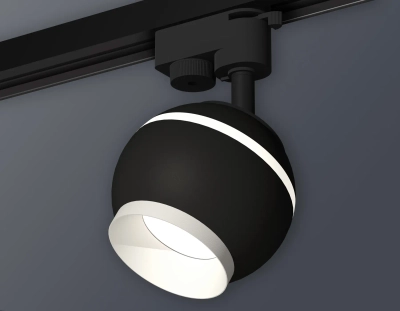 Комплект трекового светильника XT1102001 SBK/SWH черный песок/белый песок GU5.3 LED 3W 4200K (A2521, C1102, N7030)