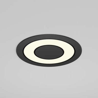 Встраиваемый светильник Вектор / Vector 12 Вт 3000 К 110°, DL102-12W3K-B. TM Maytoni